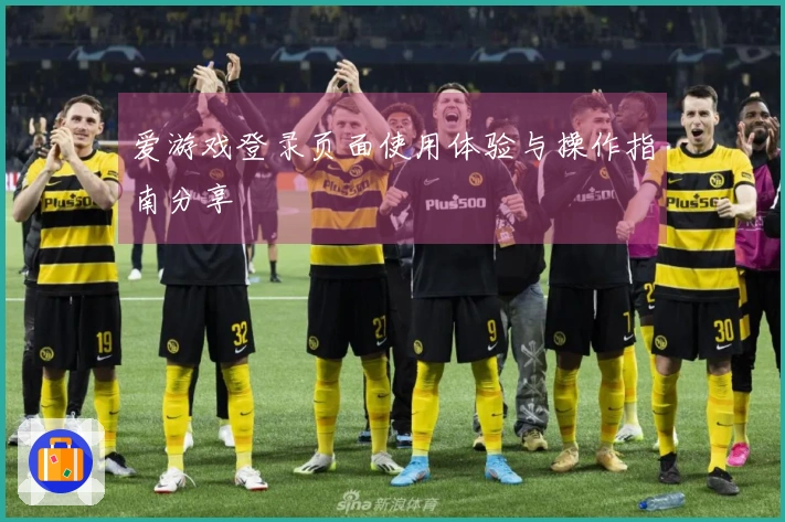 爱游戏登录页面使用体验与操作指南分享